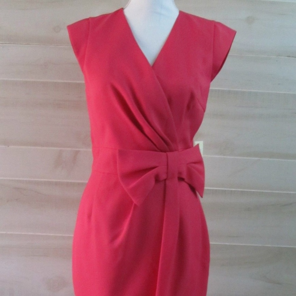 Erin by Erin Fetherston Clara Wrap Dress Pink